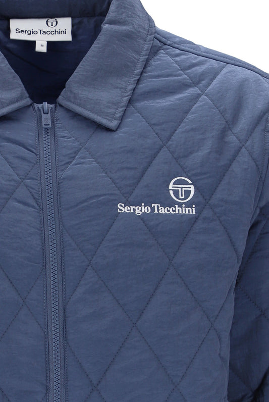Sergio Tacchini Piola Quilted Shacket – Vintage Indigo
