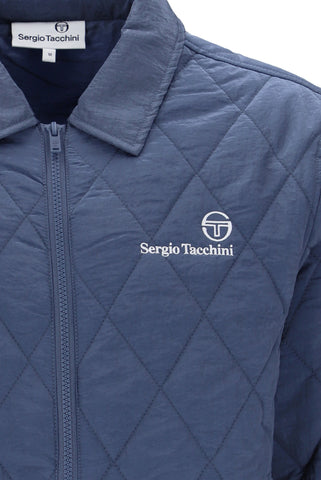 Sergio Tacchini Piola Quilted Shacket – Vintage Indigo