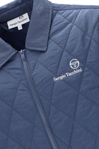 Sergio Tacchini Piola Quilted Shacket – Vintage Indigo