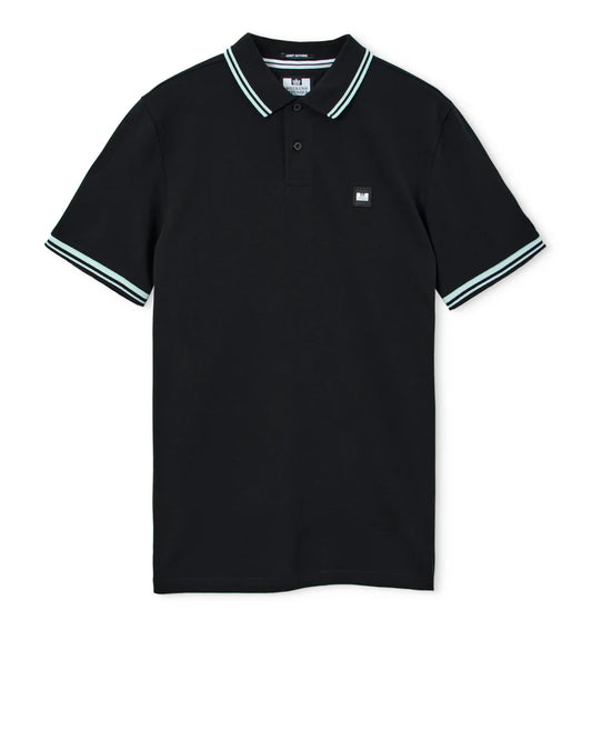 Weekend Offender Levanto Polo Black/Sea Spray Blue