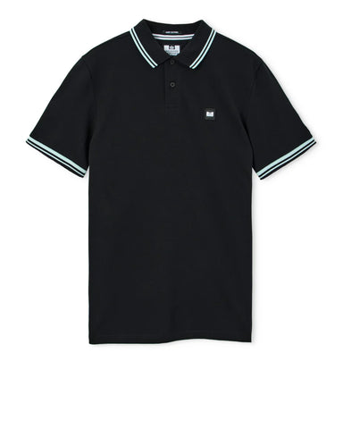 Weekend Offender Levanto Polo Black/Sea Spray Blue