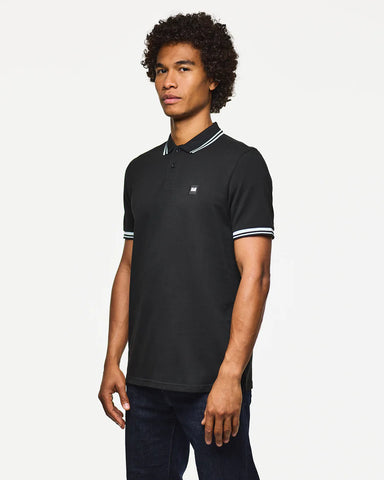 Weekend Offender Levanto Polo Black/Sea Spray Blue
