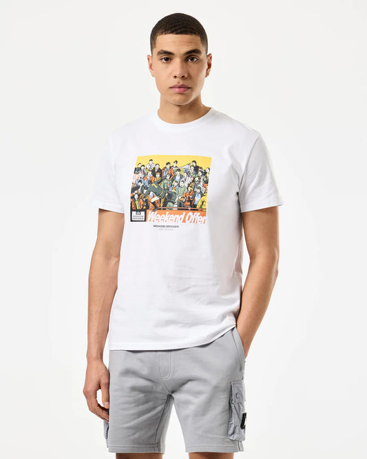 Weekend Offender Selhurst Graphic T-Shirt White