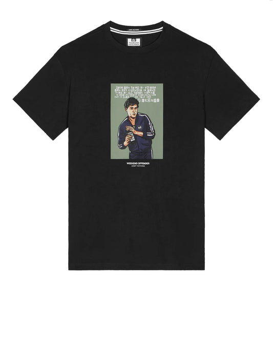 Weekend Offender The Joint Graphic T-Shirt Black