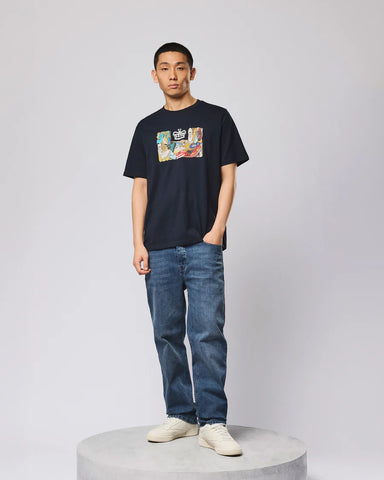 Weekend Offender D'Arblay Graphic T-Shirt – Navy