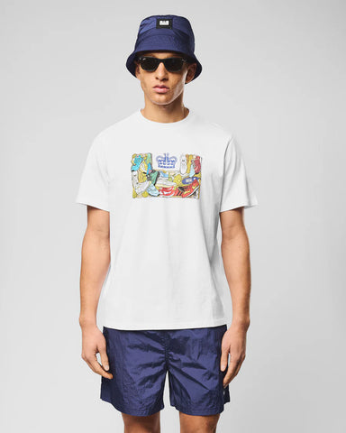 Weekend Offender D'Arblay Graphic T-Shirt – White