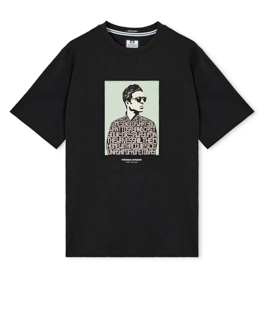 Weekend Offender Camden Graphic T-Shirt – Black