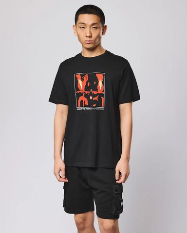 Weekend Offender The People Graphic T-Shirt – Black