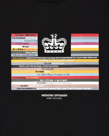 Weekend Offender Vinyl Graphic T-Shirt – Black