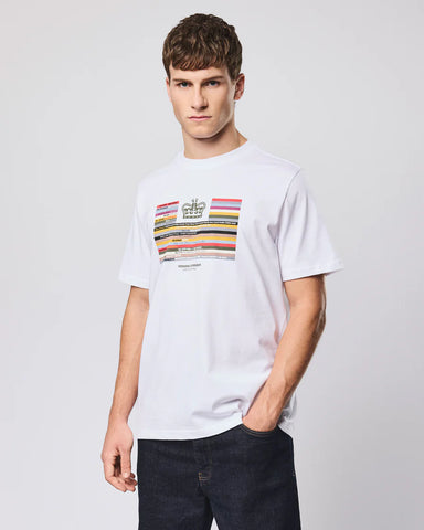 Weekend Offender Vinyl Graphic T-Shirt – White