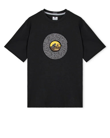 Weekend Offender Wansdown Graphic T-Shirt – Black