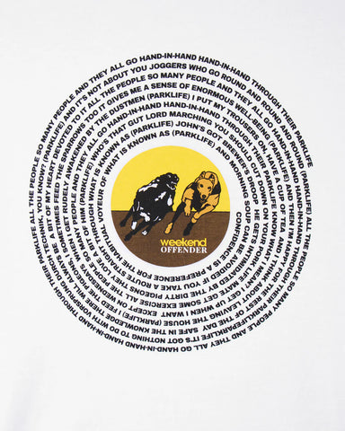 Weekend Offender Wansdown Graphic T-Shirt – White