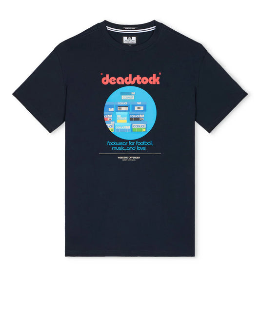 Weekend Offender Deadstock Graphic T-Shirt Navy