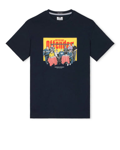 Weekend Offender Satriale's Graphic T-Shirt Navy