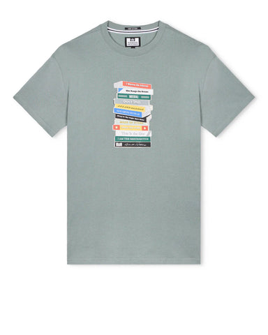 Weekend Offender Limone Graphic T-Shirt Porpoise Grey