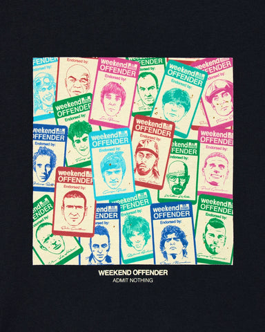 Weekend Offender Approbatus Graphic T-Shirt – Navy