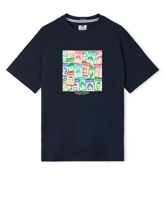Weekend Offender Approbatus Graphic T-Shirt – Navy