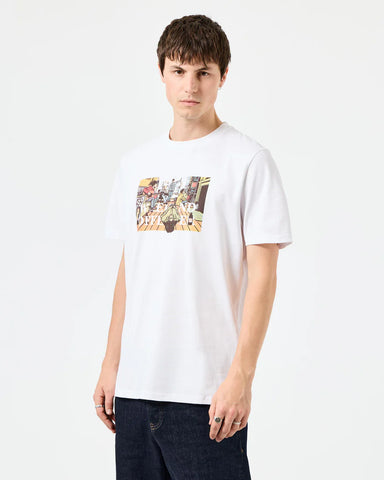 Weekend Offender Stratford Avenue Graphic T-Shirt White