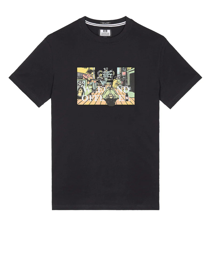 Weekend Offender Stratford Avenue Graphic T-Shirt Black