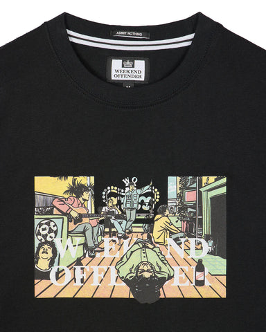 Weekend Offender Stratford Avenue Graphic T-Shirt Black
