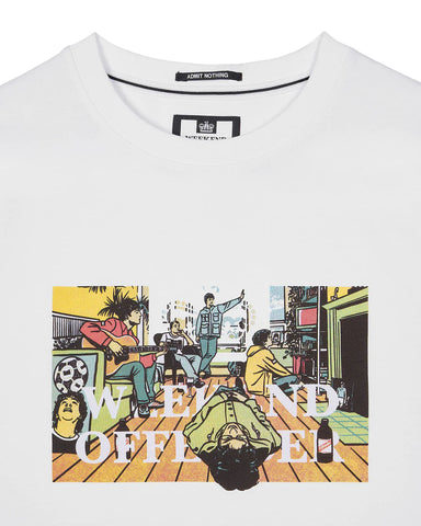 Weekend Offender Stratford Avenue Graphic T-Shirt White