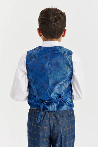 Paul Andrew Hamleys Navy Boys Three Piece Suit