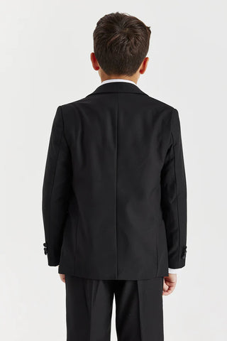 Paul Andrew Harry Black Boys Three Piece Suit