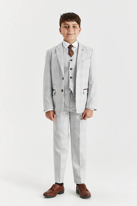 Paul Andrew Mark Stone Boys Three Piece Suit