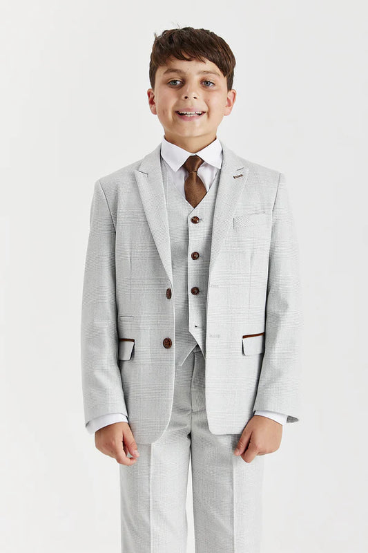 Paul Andrew Mark Stone Boys Three Piece Suit