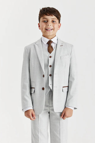 Paul Andrew Mark Stone Boys Three Piece Suit
