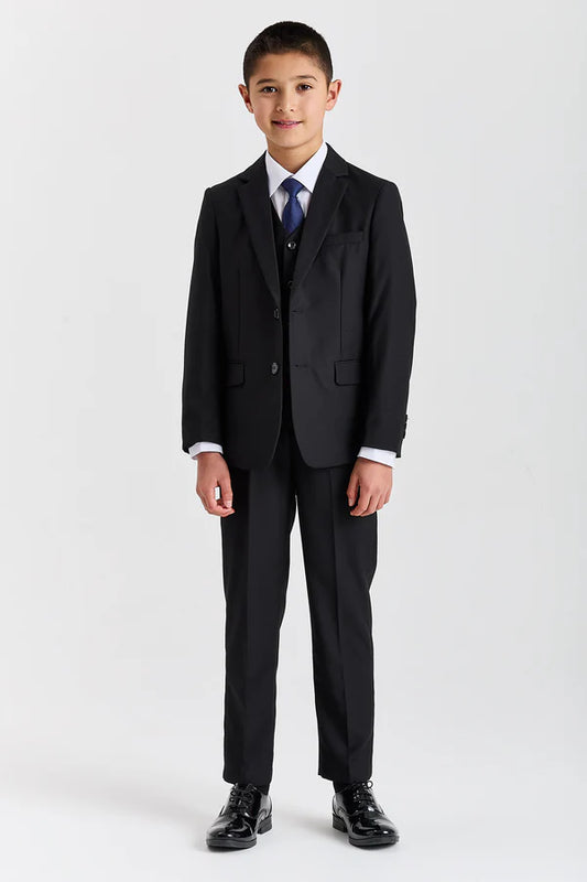 Paul Andrew Parker Black Boys Three Piece Suit