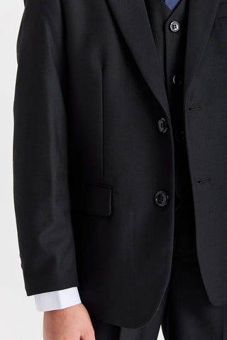 Paul Andrew Parker Black Boys Three Piece Suit