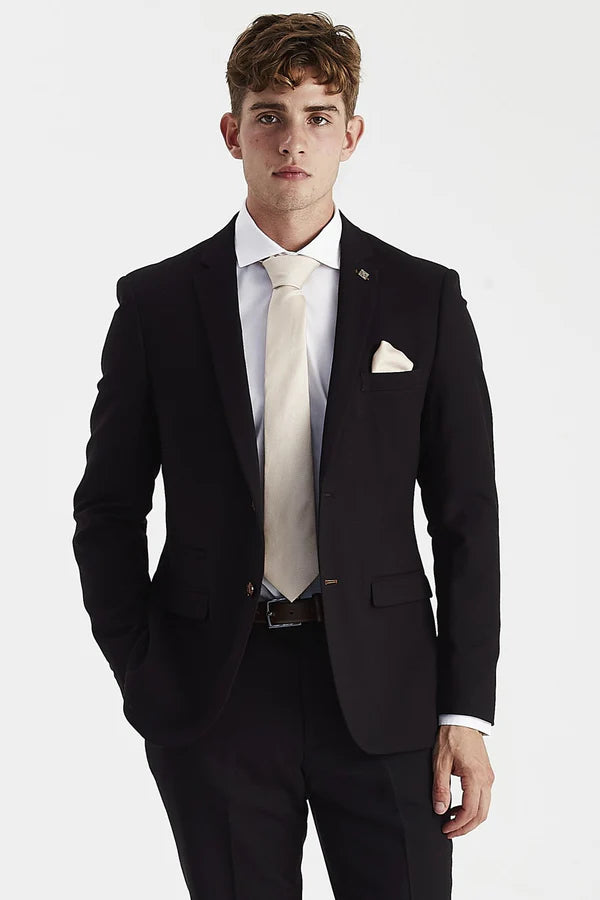 Paul Andrew Mayfair Black Two Piece Suit