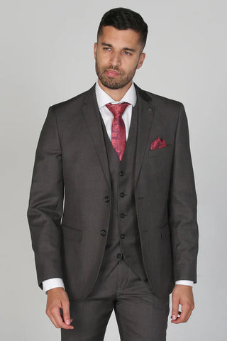 Paul Andrew Charles Men's Charcoal Blazer