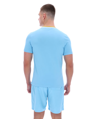 Sergio Tacchini New Rainer T-Shirt – Baltic Sea