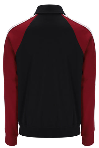 Sergio Tacchini Renshaw Tape Track Top – Black