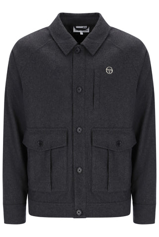 Sergio Tacchini Rico Melton Jacket – Charcoal Marl