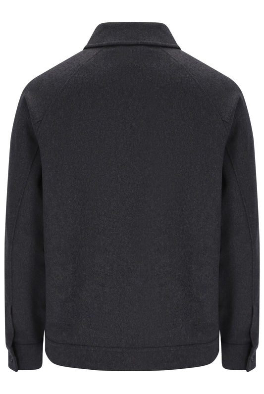 Sergio Tacchini Rico Melton Jacket – Charcoal Marl