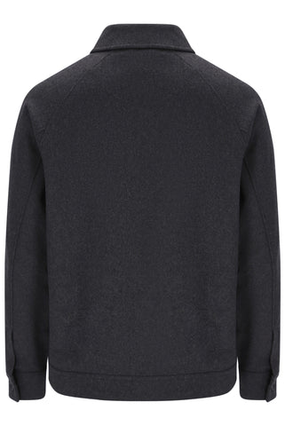 Sergio Tacchini Rico Melton Jacket – Charcoal Marl