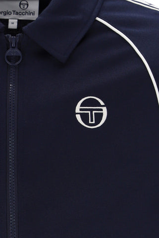 Sergio Tacchini Sarto Tape Track Top – Maritime Blue