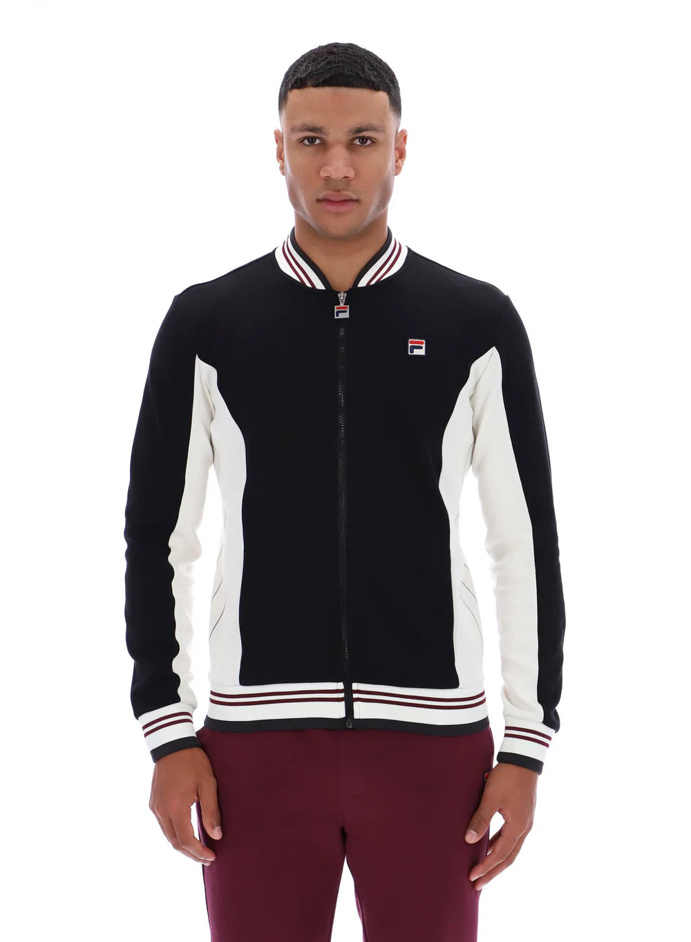 FILA Settanta Track Top – Black