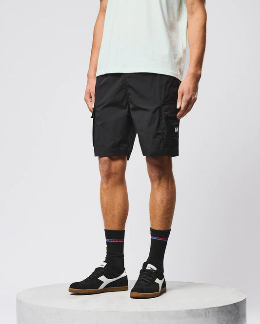 Weekend Offender Baraki Cargo Shorts – Black