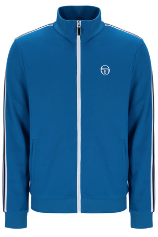 Sergio Tacchini Franco Track Top – Mykonos Blue / White