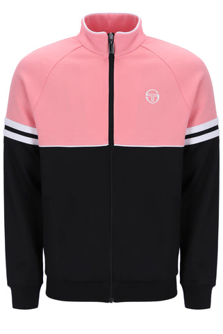 Sergio Tacchini Orion Track Top Jacket – Geranium Pink / Black