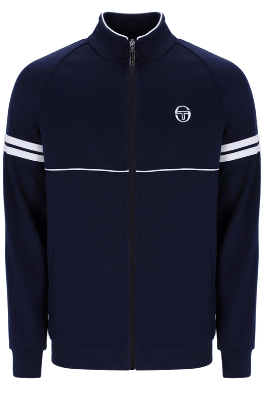 Sergio Tacchini Orion Track Top – Maritime Blue / White