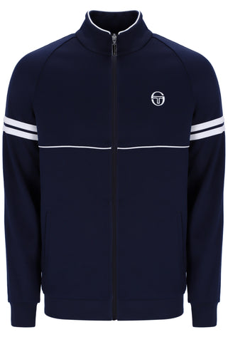 Sergio Tacchini Orion Track Top – Maritime Blue / White