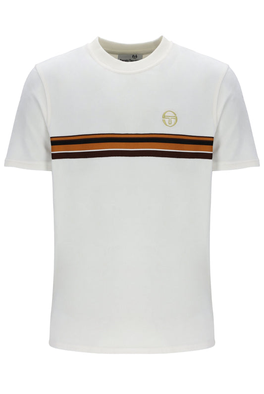 Sergio Tacchini Ayme Velour T-Shirt – Gardenia