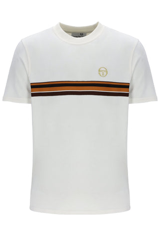 Sergio Tacchini Ayme Velour T-Shirt – Gardenia