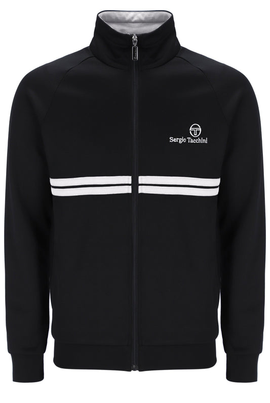 Sergio Tacchini New Dallas Track Top – Black / White