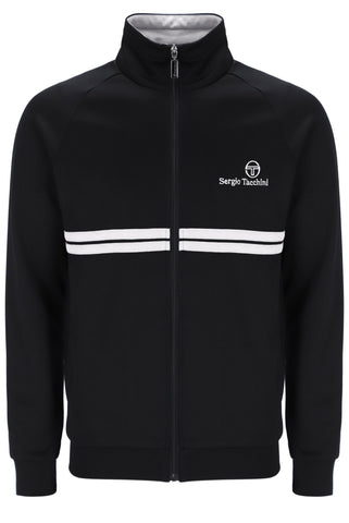 Sergio Tacchini New Dallas Track Top – Black / White